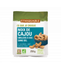 DATE PROCHE - Noix de Cajou grillées à sec SANS SEL bio & équitable