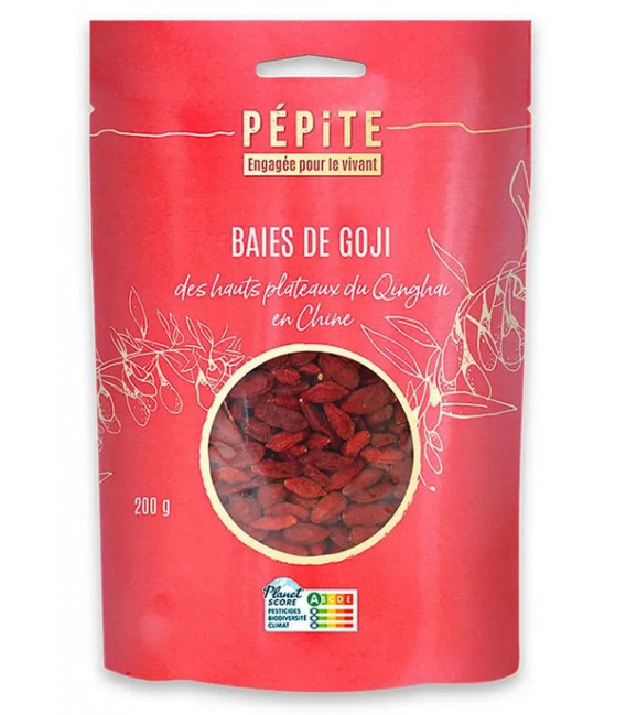 Baies de Goji séchées bio de Chine