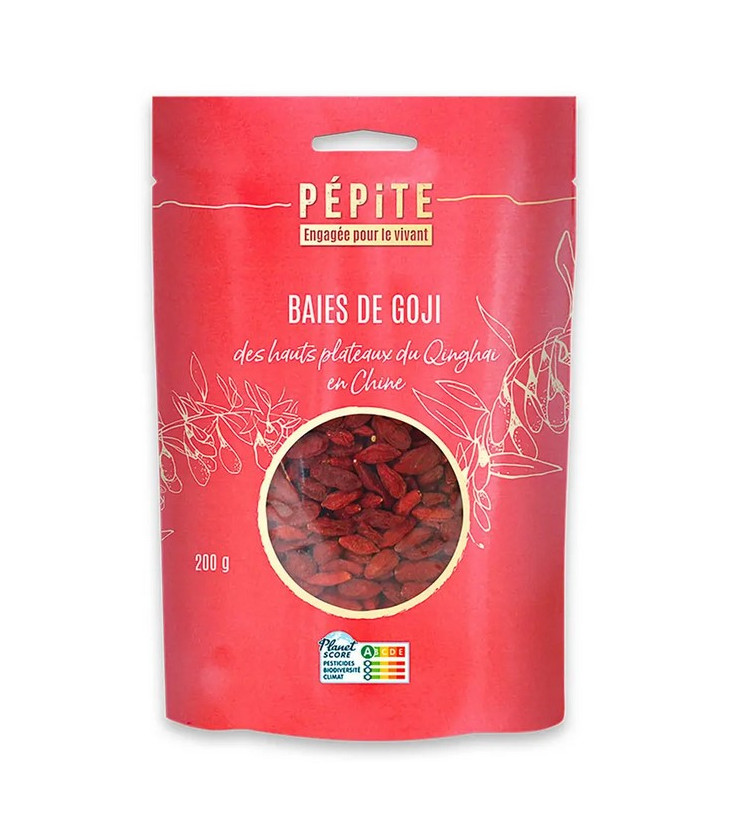 Baies de Goji séchées bio de Chine