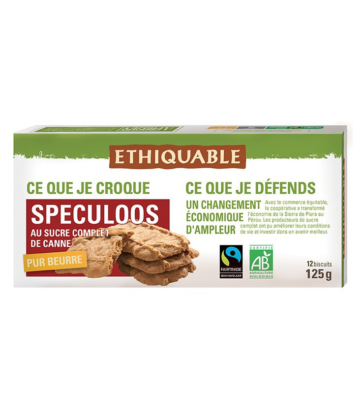 PROMO - Speculoos au sucre complet de canne bio & équitable