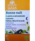 Bonne nuit - Tisane de plantes Apaisantes - Mélisse Tilleul Lavandes bio