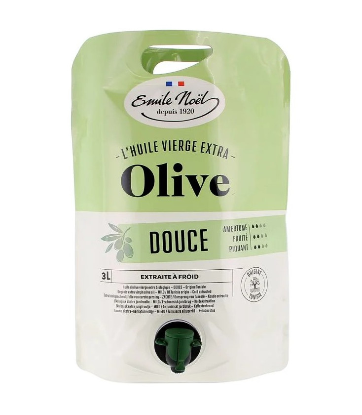 Huile d'olive vierge extra douce bio 3 L