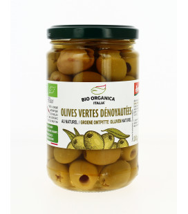 Olives vertes dénoyautées Bio