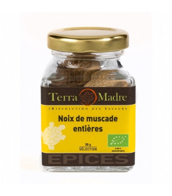 DATE DÉPASSÉE - Noix de muscade entières bio