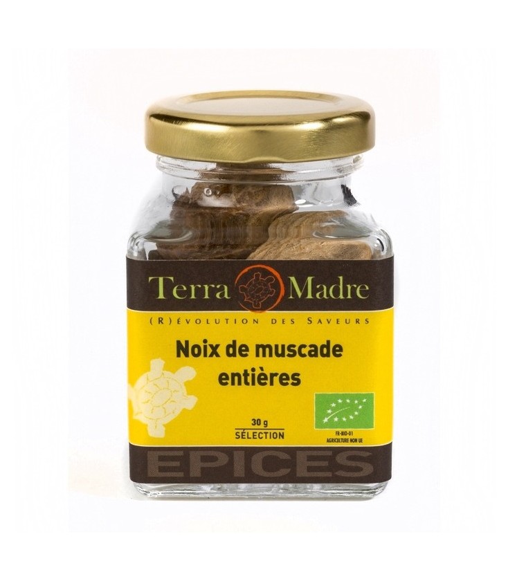 DATE DÉPASSÉE - Noix de muscade entières bio