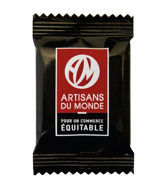 Napolitains carrés de chocolat Noir bio & équitable VRAC RHD