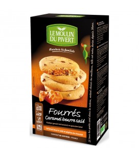 DATE DÉPASSÉE - Biscuits Fourrés Caramel Beurre Salé bio & équitable