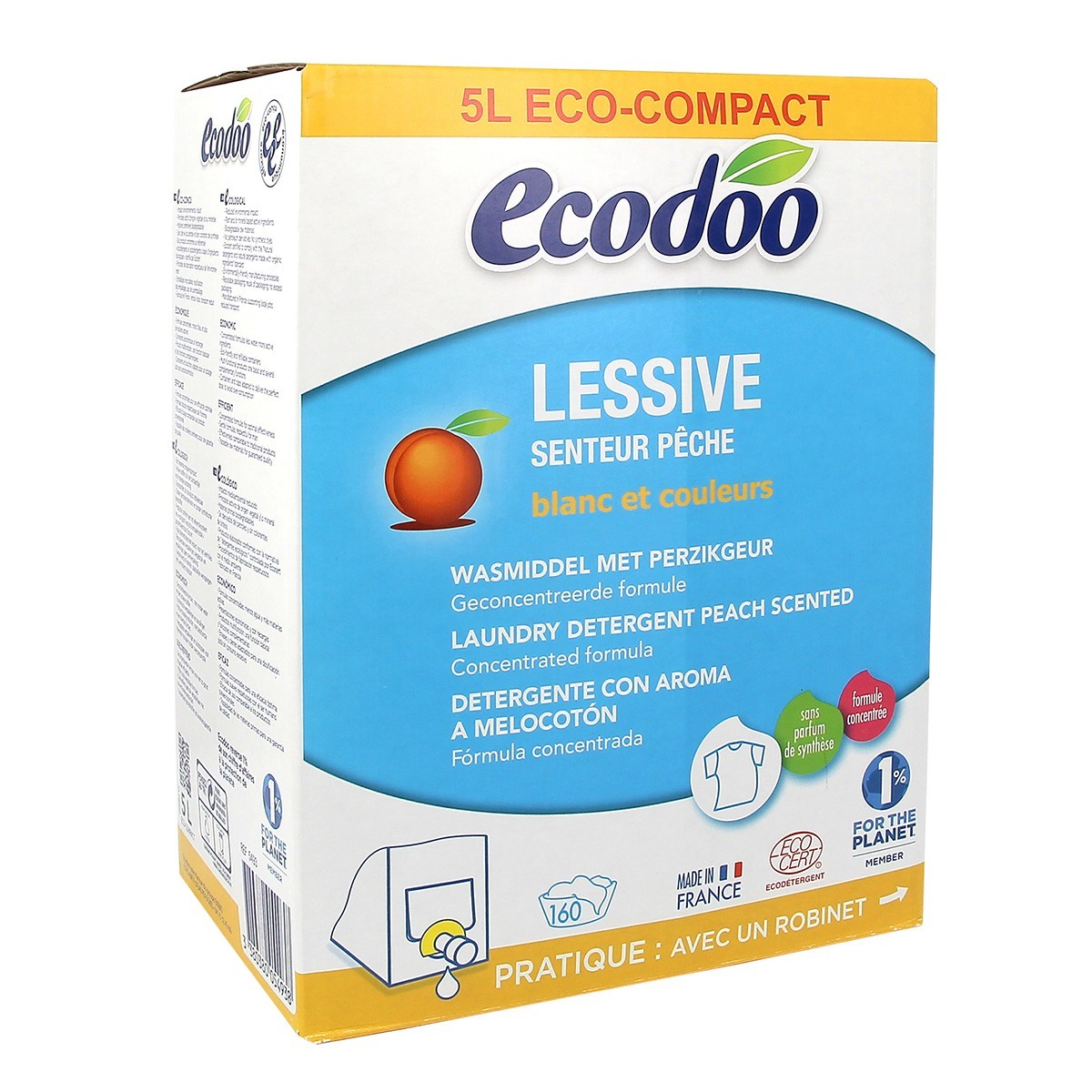 Lessive Bio - Bidon 1,5L - Lessive Ecocert Bio