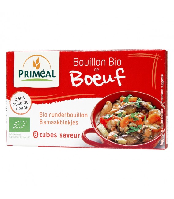 Bouillon bio de boeuf